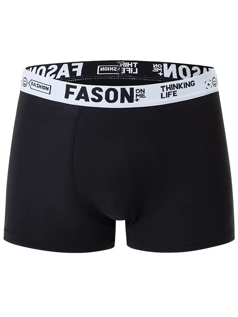 Pack de 10 bóxers para hombre, casuales, transpirables y cómodos, slips elásticos, pantalones cortos deportivos
