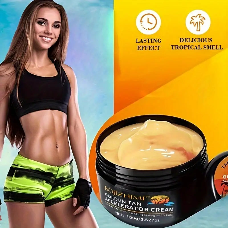 Crema Aceleradora Dorada de Bronceado compra 1 y llévate 3